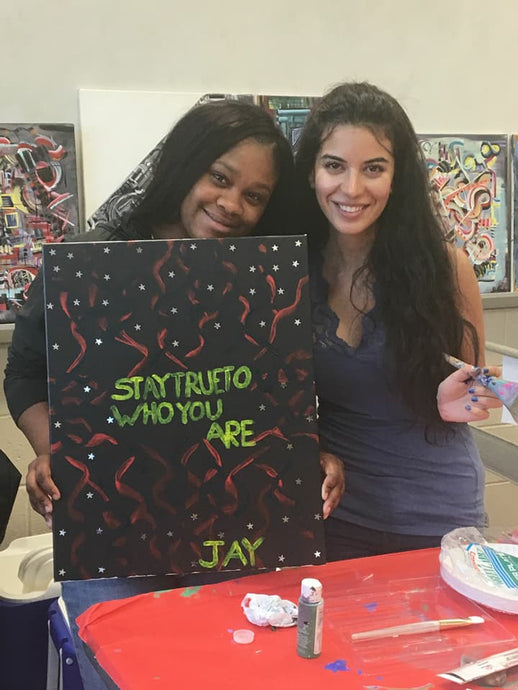 My experience as an expressive art therapy teacher!